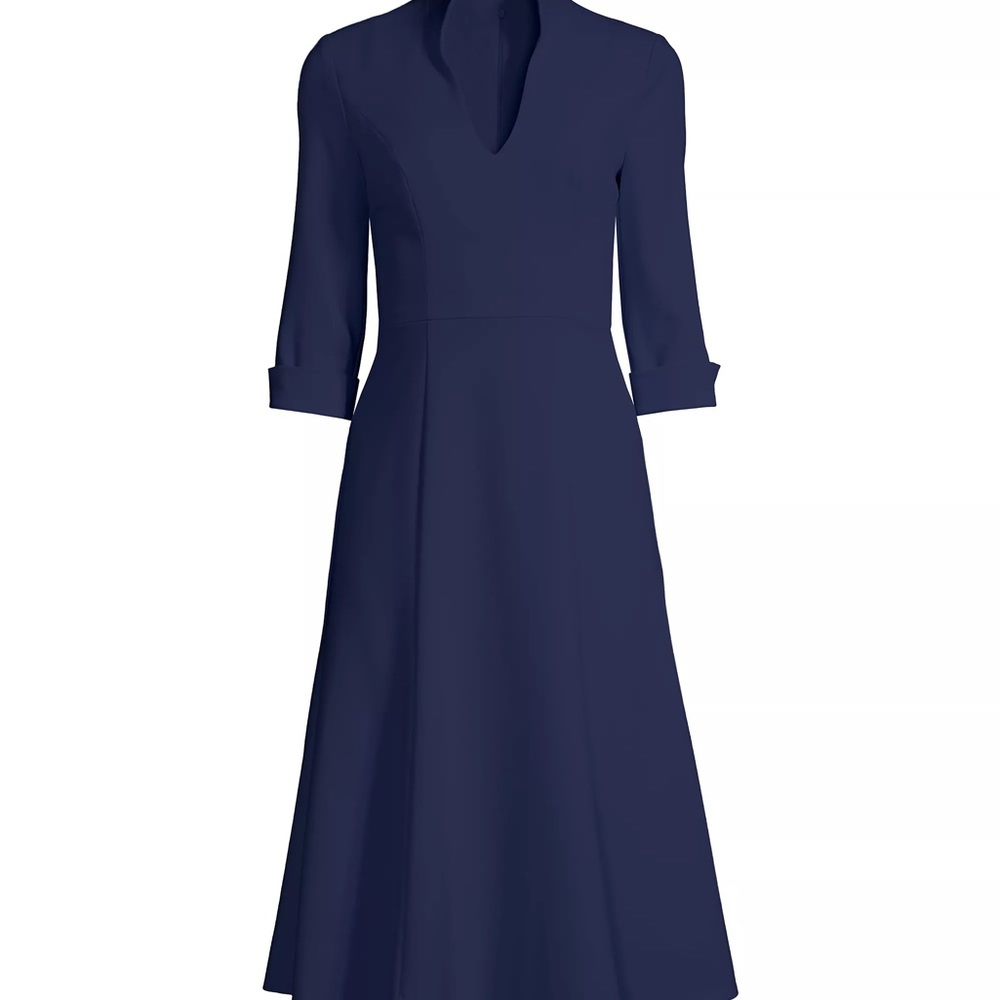 Black Halo Navy Blue Dress